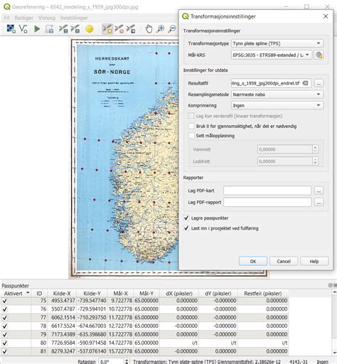 Georeferencing Georeferenced Image Not Showing In Qgis Geographic