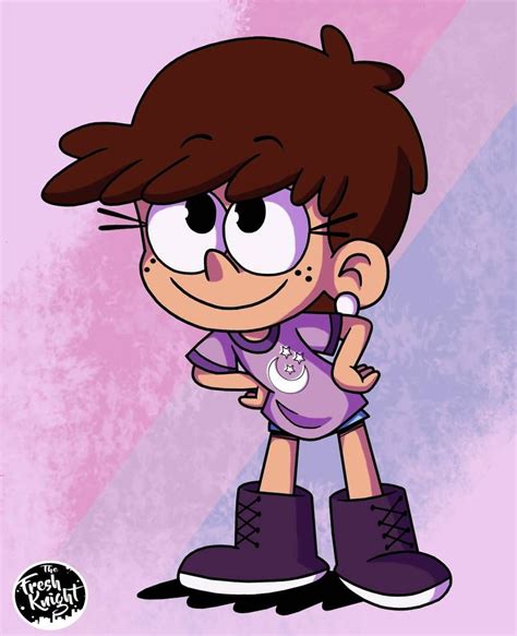 Luna Loud 70s Au By Thefreshknight On Deviantart Loud