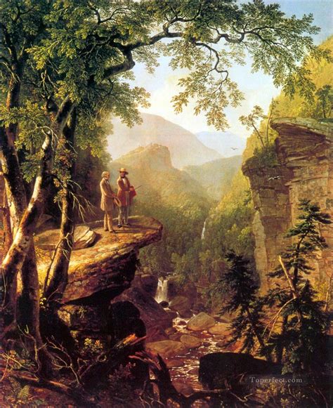 Kindred Spirits 2 Asher Brown Durand Painting In Oil For Sale