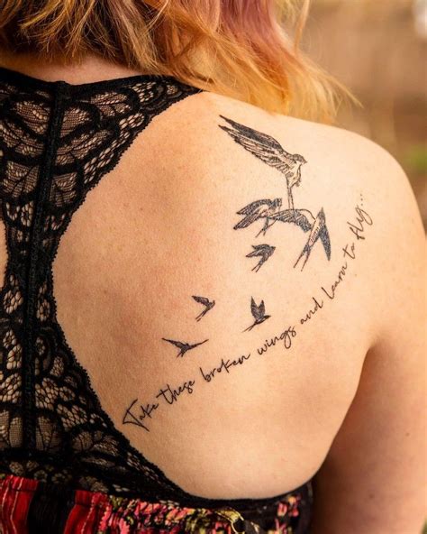blackbird tattoo flying tattoo tattoos broken wings