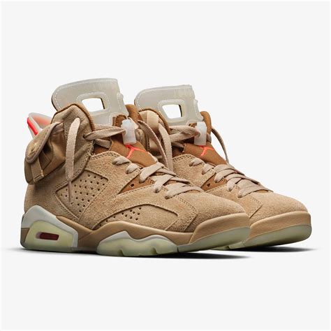 Travis Scott British Khaki Outfit Travis Scott Air Jordan 6 British