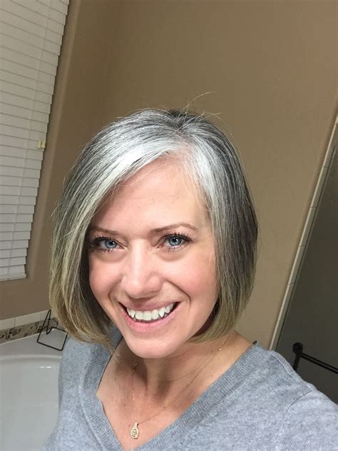 Transitioning To Gray Hair Fashionblog