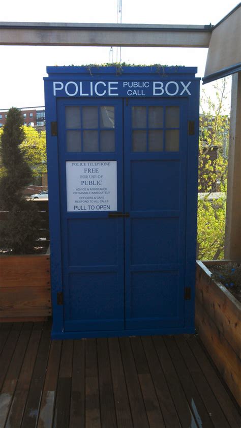 Tardis Garden Shed For The Love Of Fandoms