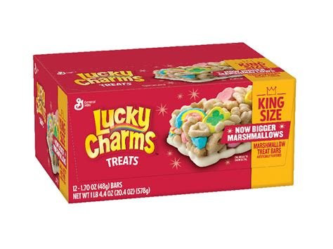Lucky Charms Treats Marshmallow 12ct Cereal And Snack Bars Snacks Texas Wholesale