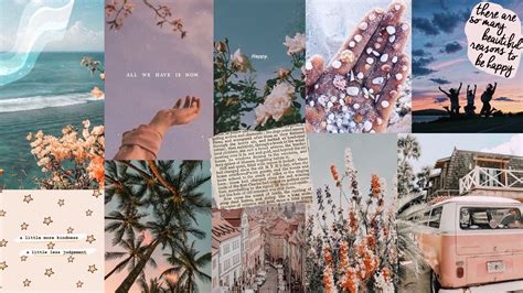 Winter Aesthetic Collage Desktop Wallpapers Wallpaper Cave
