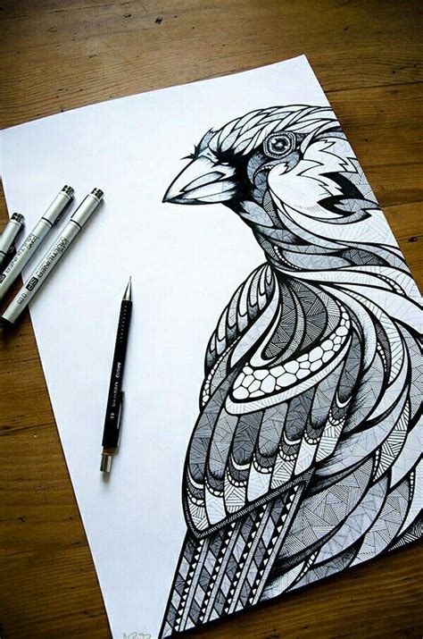Pencil Art Drawings Art Drawings Sketches Cool Drawings Bird
