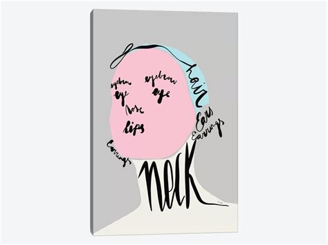 Spelling Her Face Art Print By Linda Gobeta Icanvas