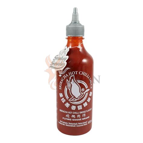 Sriracha Chilisauce Mit Rauchgeschmack Flying Goose 455ml