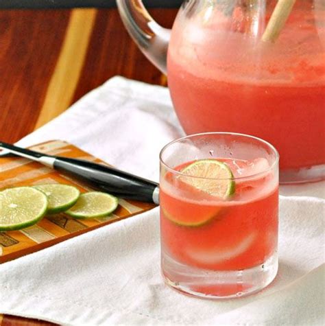 Tequila Watermelon Refresco Yummy Drinks Mexican Drinks Fruit Recipes