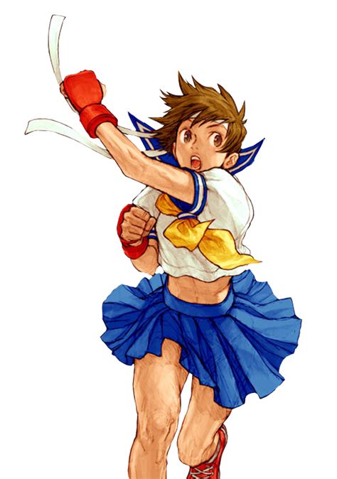 Street Fighter Sakura Kasugano Render By EntemberDesigns On