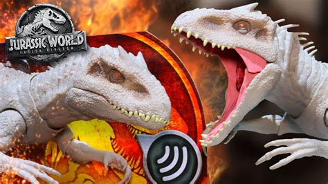 Jurassic World 60cm Indominus Rex Movie Accrauted Dinosaur Figure Realistic Roaring Sound