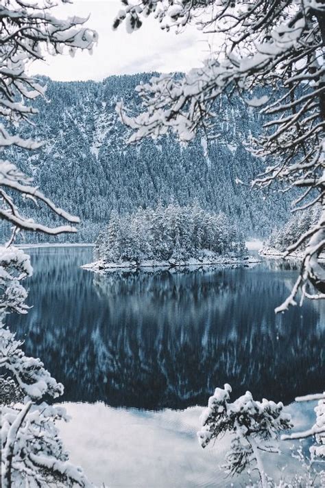 Whiteout Johannes Hulsch Ein Schönes Winterfoto Mit Framing Als