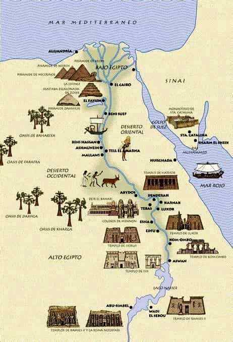 Ancient Egypt Map