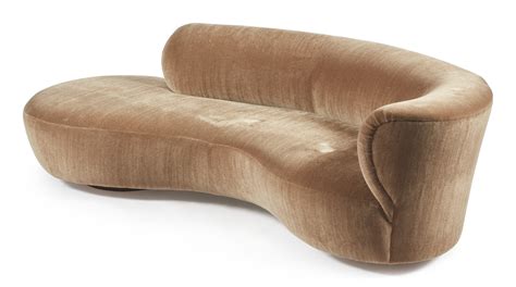 Vladimir Kagan Kidney Sofa Game On Property From The Collection