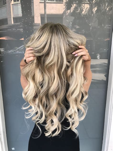 Are Bellami Extensions Sewed In Taped In Or Clip Ins Blonde Hair