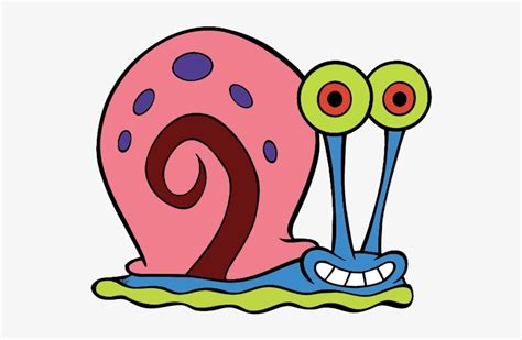 Gary The Snail Drawing Free Download On Clipartmag