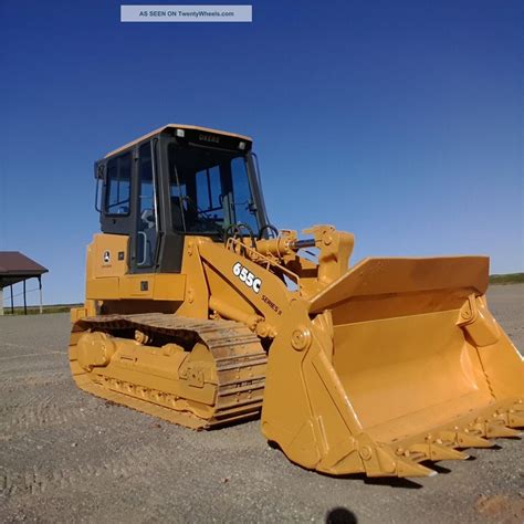 2004 John Deere 655c Track Crawler Dozer Construction Machine Tractor