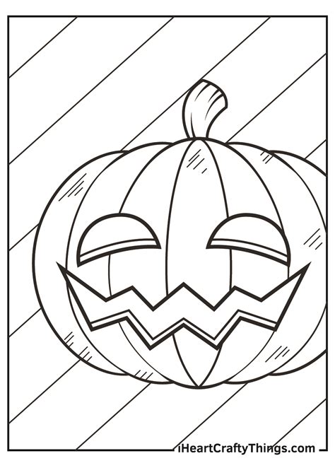 Jack O Lantern Coloring Pages Updated 2021