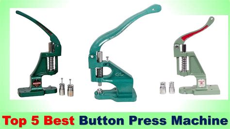 Top 5 Best Button Press Machine In India 2020 Hand Press Button