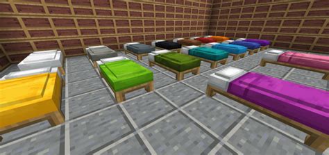 Comfy Beds 114 Minecraft Pe Texture Packs