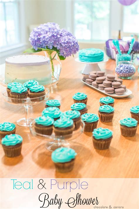 Don't forget to like, comment, and subscribe also share this with you're friends. Teal & Purple Baby Shower | chocolate & carrots