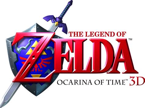 Image The Legend Of Zelda Ocarina Of Time 3d Logopng Logopedia