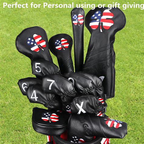 Golf Head Covers Iron Club Cover For Callaway Taylormade Ping Titleist