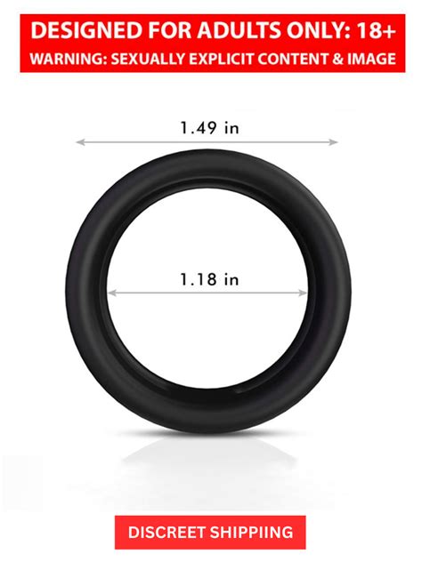 Double Hold Silicon Cock Ring For Penis Shaft And Balls Dual Strength