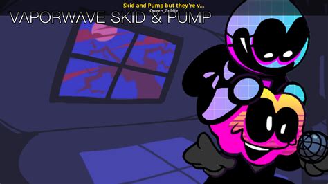 Skid And Pump But Theyre Vaporwave Friday Night Funkin Skin Mods