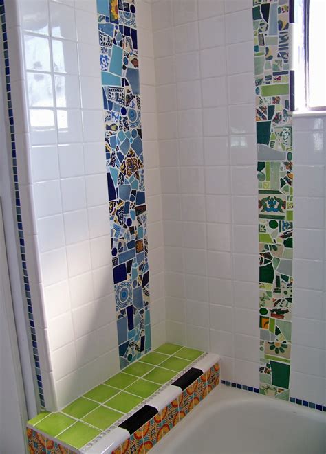 diy mosaic bathroom tile