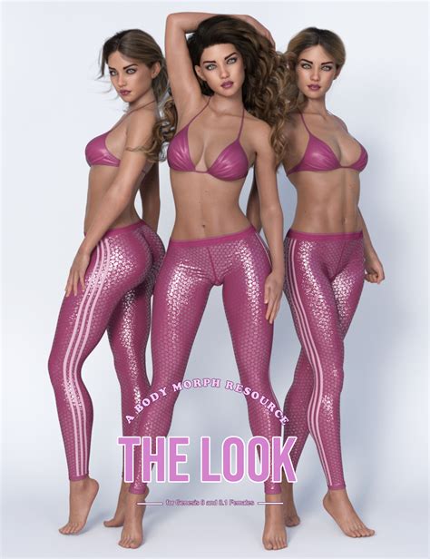 The Look Hd Body Morph Resource For Genesis 8 And 81 Female Daz 3d