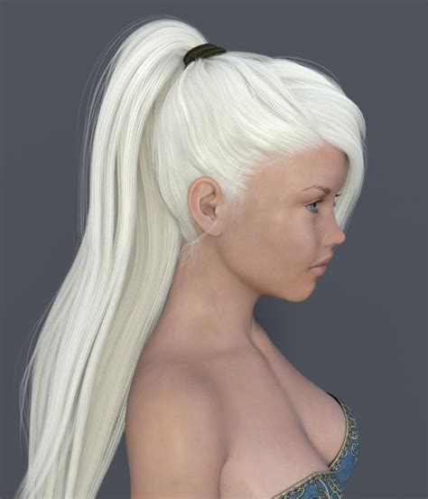 She started to dye her white hair, eyebrows, and. Why is it so hard to get white (albino) hair? - Daz 3D Forums
