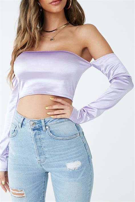 Publik Satin Crop Top Forever Satin Crop Top Pinterest Outfits