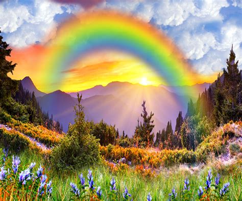 98 Live Rainbow Wallpapers On Wallpapersafari