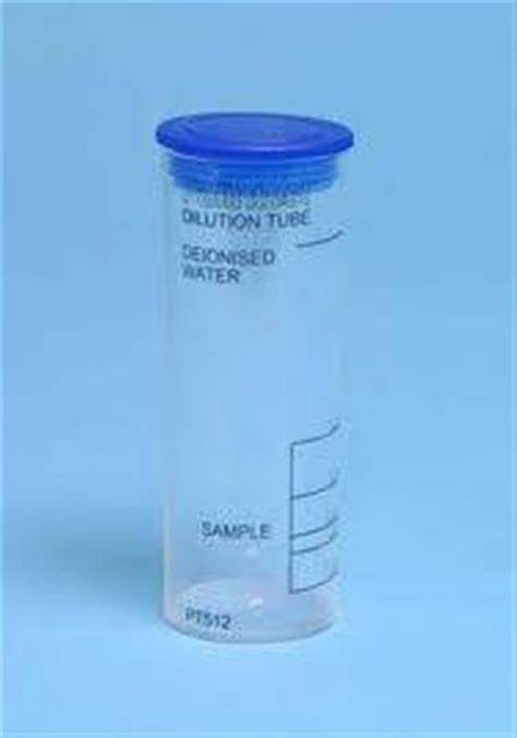 Palintest Dilution Tube X2 X3 X4 X5 X10 Plastic