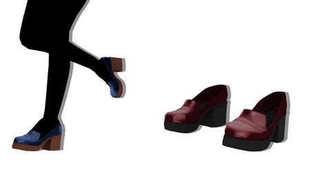 Mmd Sims 4 Heel Loafers By Fake N True On Deviantart