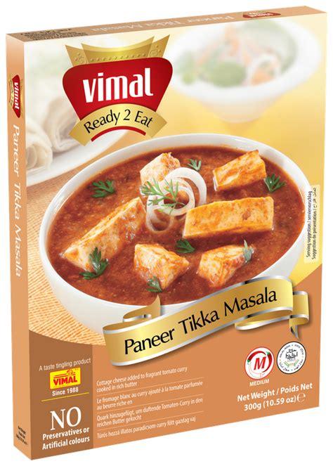 Buy Vimal Ready to Eat Delicious Paneer Tikka Masala ...