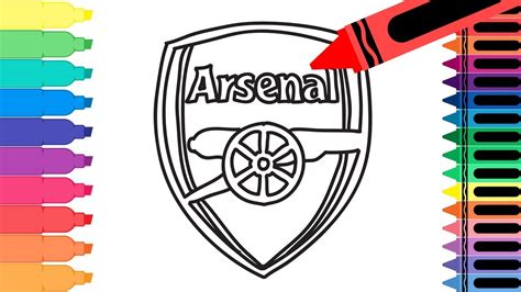 The most common arsenal badge material is metal. How to Draw Arsenal FC Badge - Drawing the Arsenal Logo ...