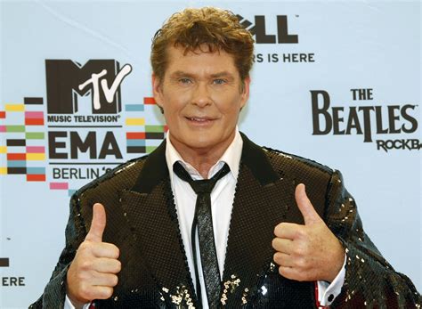 David Hasselhoff Cutout Theft Incident Leaves Man Critically Injured