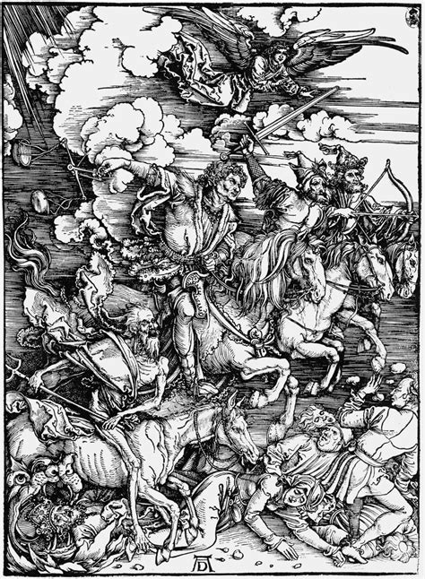 Darko Mitrevski Albrecht Dürer Woodcut The Four Horsemen Of The