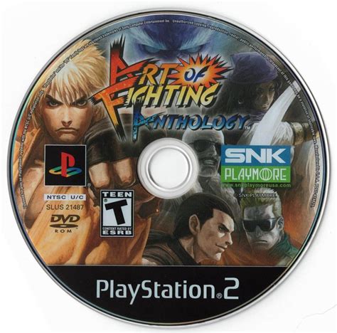 Art Of Fighting Anthology 2006 Playstation 2 Box Cover Art Mobygames