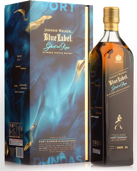Johnnie Walker Blue Label Ghost And Rare Port Dundas Blended Scotch