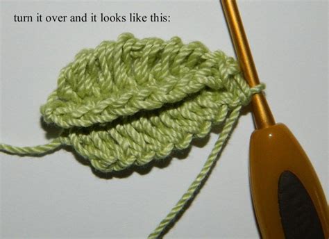 Crochet Leaves Free Pattern Lauras Frayed Knot Crocheted Leaf