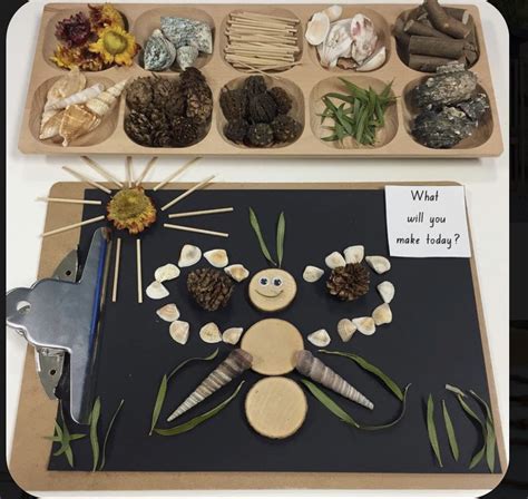 Nature Craft Reggio Montessori Activities Preschool Activities