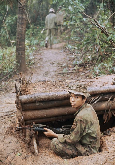 Vietnam War 1974 South Vietnamese Troop South Vietnamese Flickr
