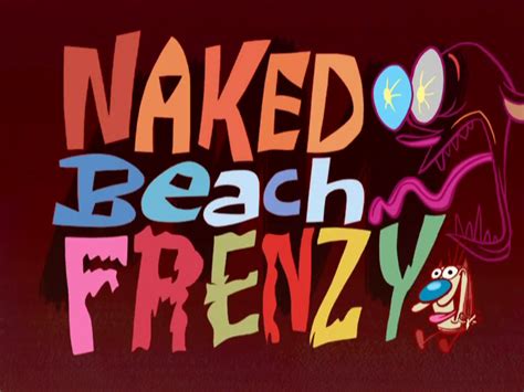 naked beach frenzy ren and stimpy adult party cartoon qualitipedia