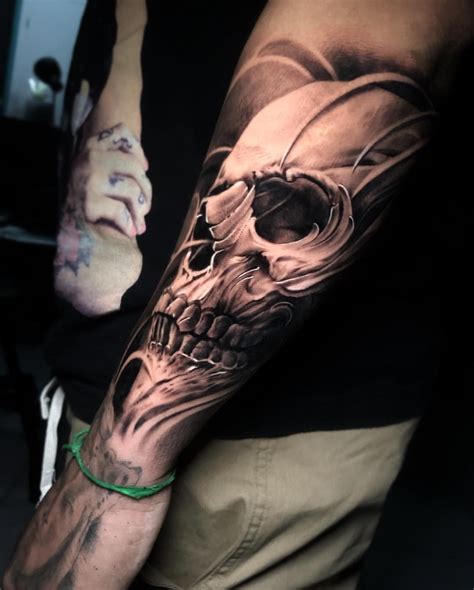 60 Badass Skull Tattoos For Men Masculine Design Ideas Artofit