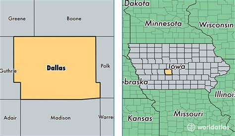 Dallas County Iowa Map Draw A Topographic Map