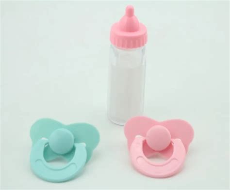 3pcslot Reborn Baby Dolls Feeding Bottle Magic Disappearing Milk Dummy