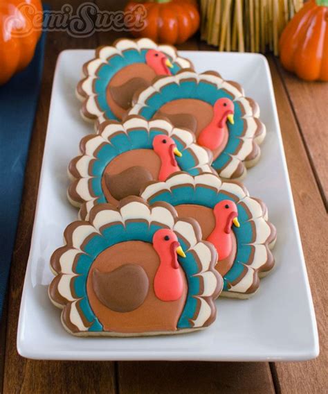Simple Thanksgiving Turkey Cookies A Step By Step Tutorial On How To
